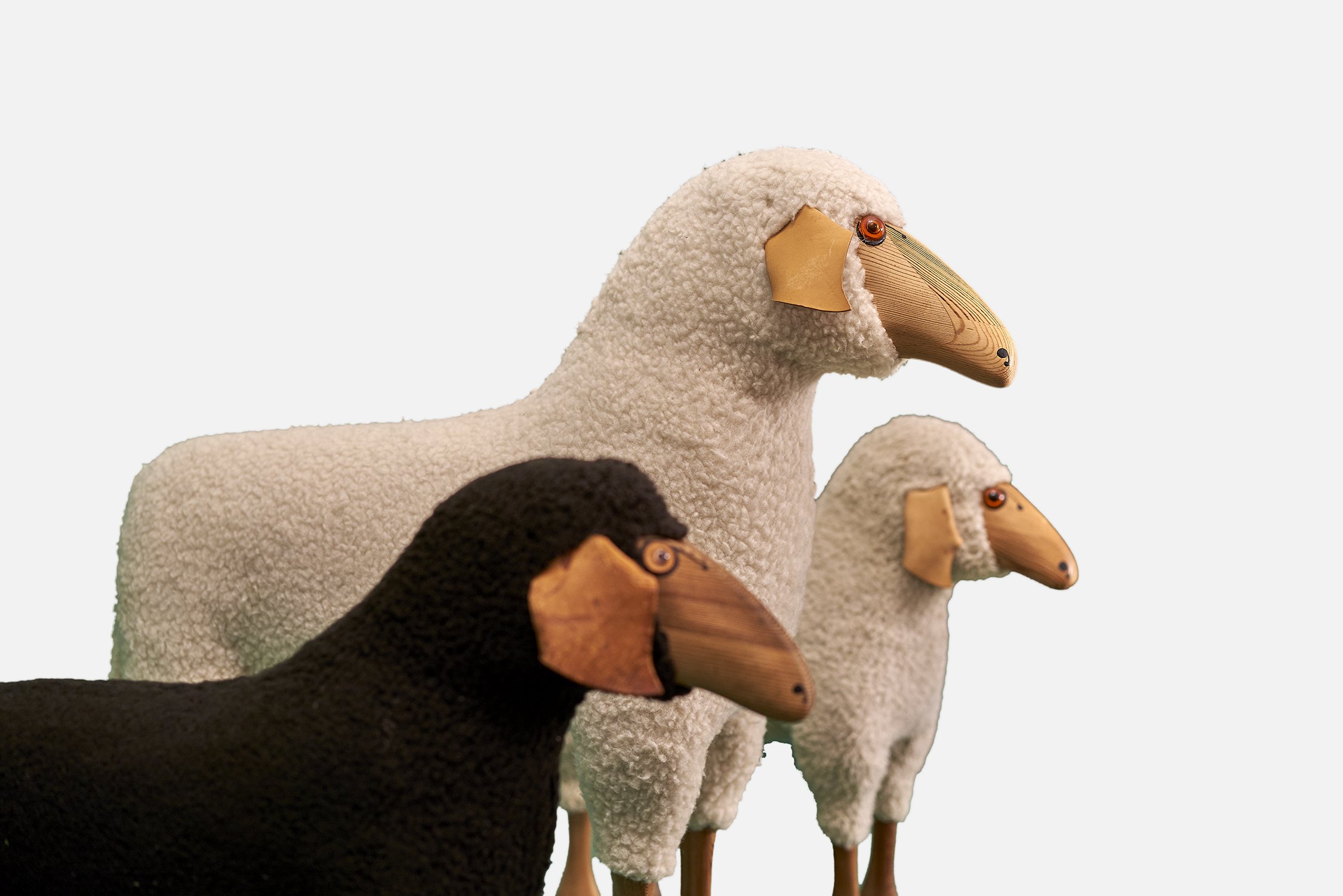 1970s Vintage Hanns Peter Krafft for Meier Germany Sheep